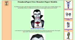 Desktop Screenshot of frankenpaper.com